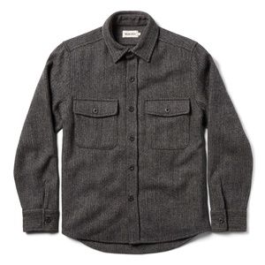 Men's Taylor Stitch The Explorer Shirt, Herringbone, Medium, M (40)